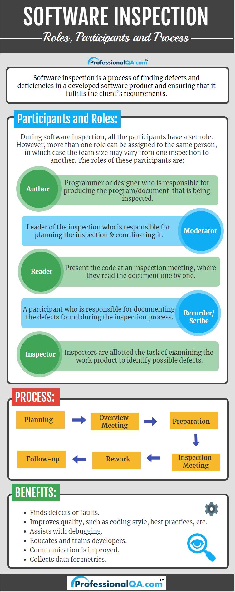 software inspection infographics